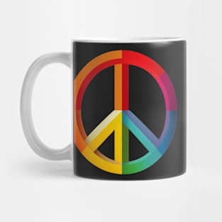 Peace Rainbow Mug